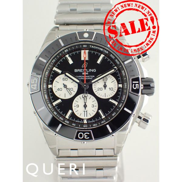 ブライトリング スーパークロノマット B01 44 ブラック AB0136251B1A1(AB013...