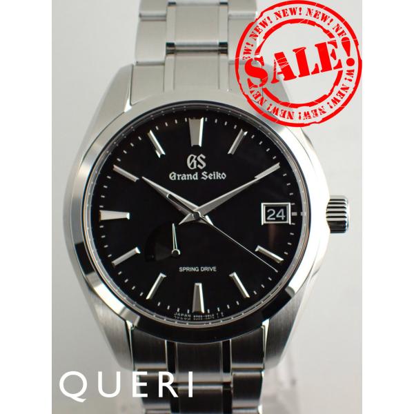 グランドセイコー ヘリテージコレクション スプリングドライブ ブラック文字盤 SBGA203(9R6...