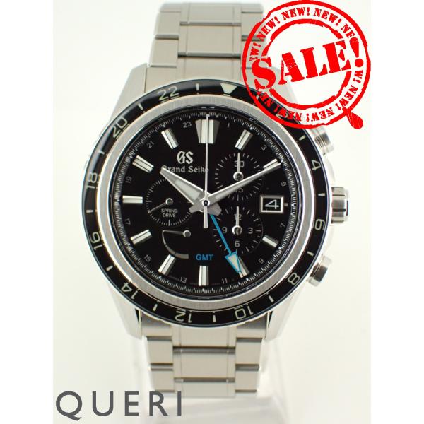 グランドセイコー エボリューション9コレクション スプリングドライブ クロノグラフ GMT ブラック...