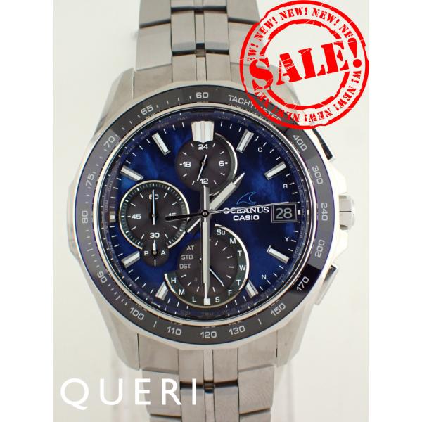 カシオ オシアナス マンタ 20周年記念 数量限定 OCW-S7000BV-2AJR 中古美品