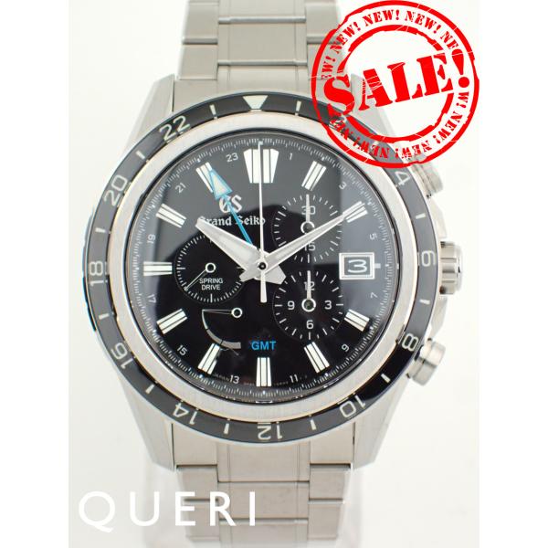 グランドセイコー エボリューション9コレクション スプリングドライブ クロノグラフ GMT ブラック...