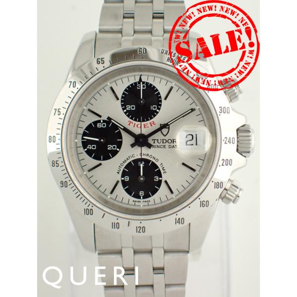 チューダー クロノタイム ブラック文字盤 デイト メンズ79280P 新品仕上げ済