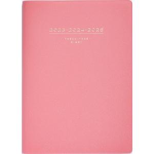 高橋書店 手帳 2023年 A5 3年卓上日誌 ピンク No.481 (2023年