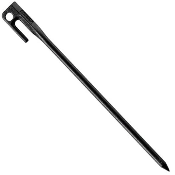 コールマン スチールソリッドペグ 30cm (ブラック) 1pc 2000017188