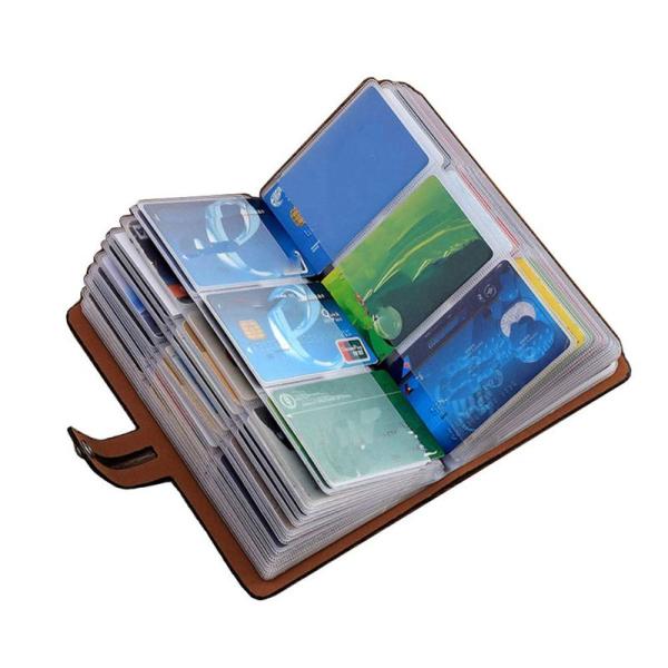 JERLA カードケース クレジットカードケース カードホルダー 大容量 薄型 磁気防止 スキミング...