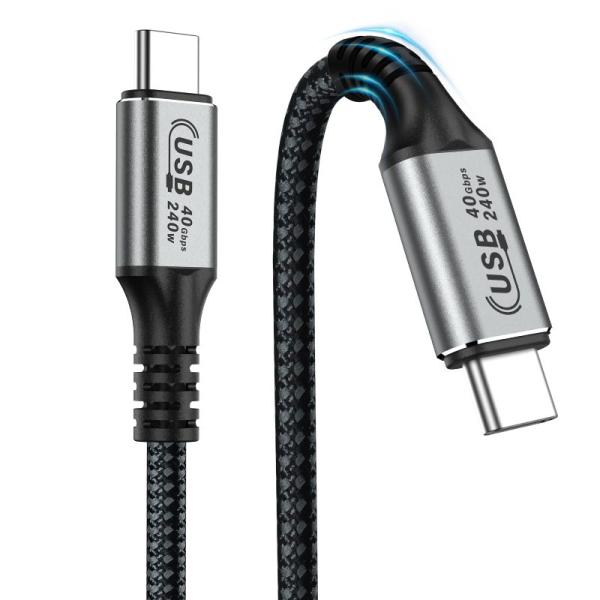 SUNTAIHO USB 4 ケーブル USB-C To USB-C Thunderbolt 4 対...