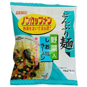 ムソー どんぶり麺・しお味ラーメン 78.5g×4袋｜quessstore