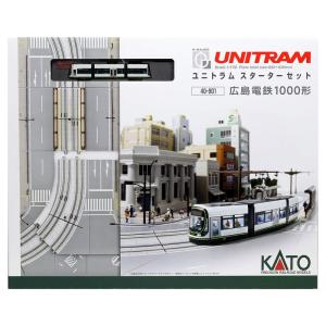 KATO Nゲージ ユニトラムスターターセット広島電鉄1000形 40-901 鉄道模型入門セット｜quessstore