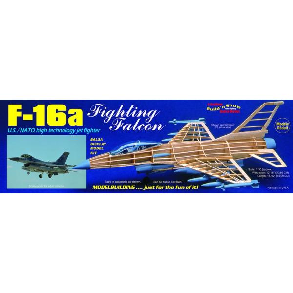 Guillow&apos;s F-16 Fighting Falcon Model Kit by Guillo...