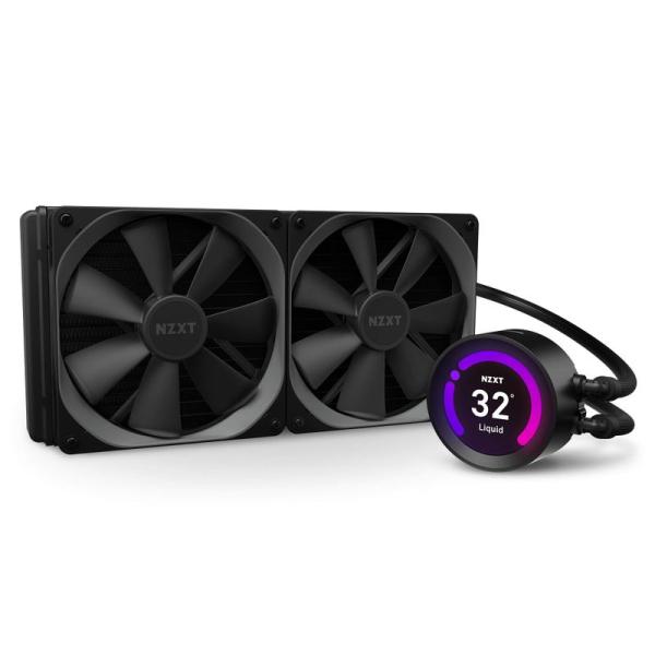 NZXT KRAKEN Z63 簡易水冷CPUクーラー 液晶モニタ搭載 RGB対応 280mm RL...