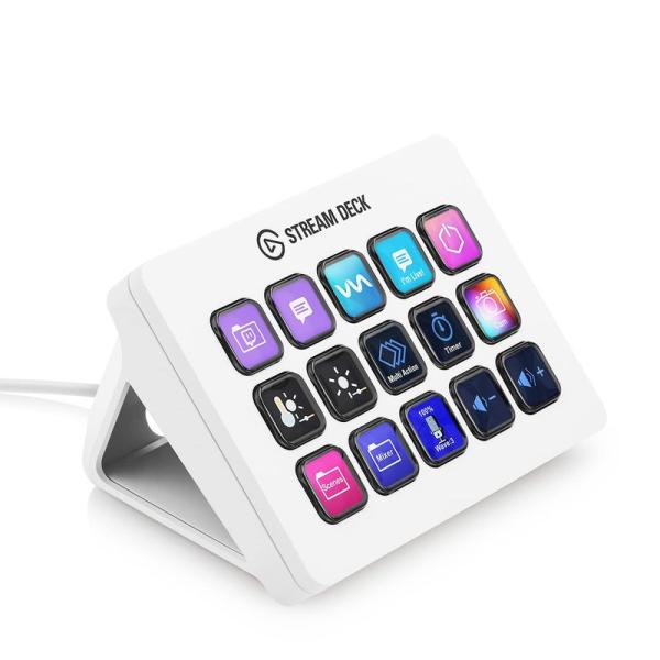 Elgato Stream Deck MK.2 White ストリームデック/白 15キー配列ライブ...