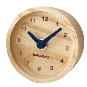 KATOMOKU mini clock km-125NV Ash限定品 ネイビー｜quessstore