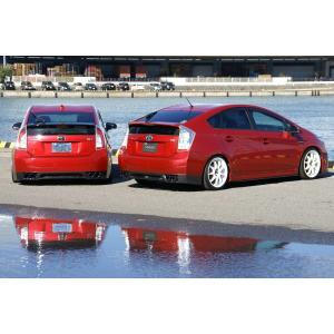 忍*者様 30プリウス用リアバンパー　　レクソン　ジャンク　右側割れあり 忍*者様 30プリウス用リアバンパー レクソン ジャンク 右側割れ