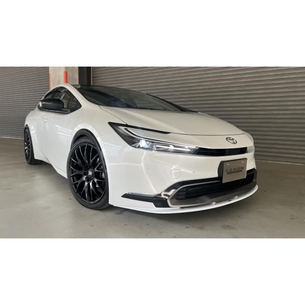 プリウス 60系【HEV PHEV 共通】 - フロントリップスポイラー FRP 【未塗装】