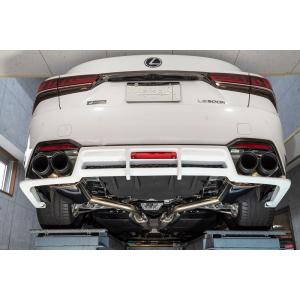 L:exhaust QUAD TRD version ‐ LS500h【車検対応】※TRDエアロ専用