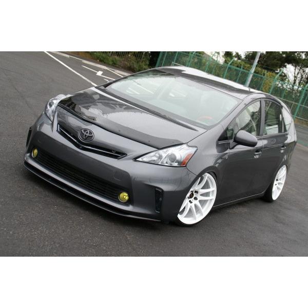 プリウスα 前期 - フロントリップスポイラー【FRP/未塗装】