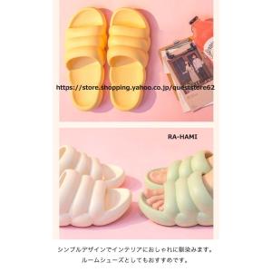 ルームシューズ リカバリーサンダル 厚底快適サ...の詳細画像5