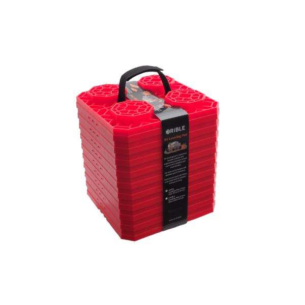 RV　レベリングパッド　サイズL　レッド