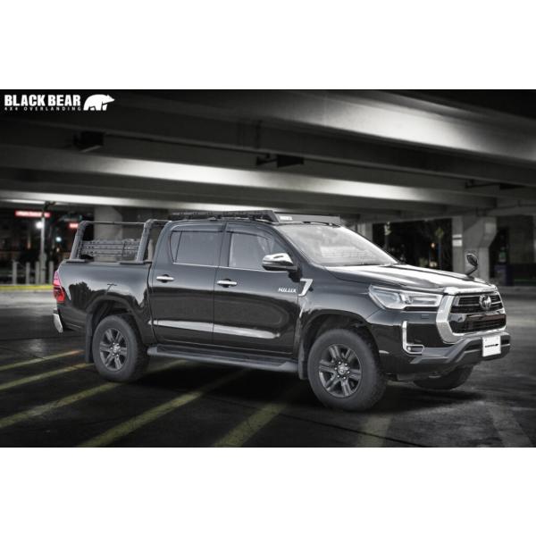 TOYOTA HILUX ルーフラック キャリア アルミ カーキャリア 車用 ルーフボックス ハイラ...