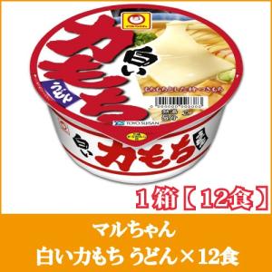 マルちゃん カップ麺 白い力もちうどん 109g ×24個 (12個入×2ケース