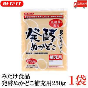 みたけ 発酵ぬかどこ 補充用 250g 送料無料