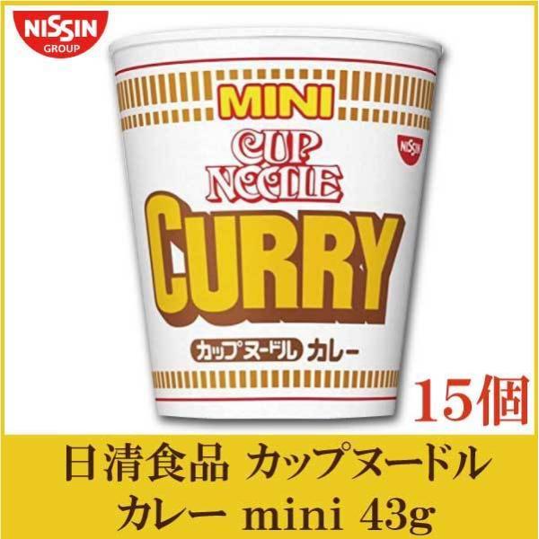 日清食品 カップヌードル カレー ミニ 43g ×15個