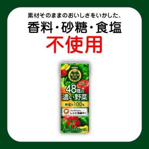 キリン 無添加野菜 48種の濃い野菜100% ...の詳細画像3