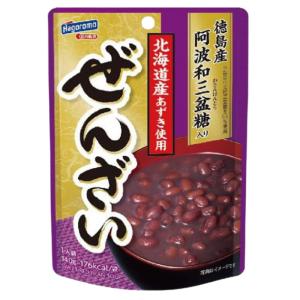 送料無料 はごろも ぜんざい 140g ×10袋の詳細画像1