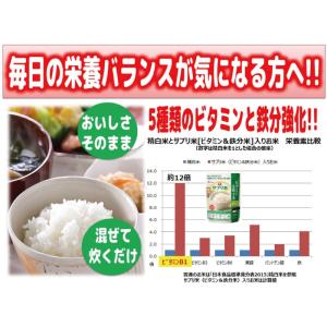 送料無料 ハウス 新玄 サプリ米 ビタミン&鉄...の詳細画像5