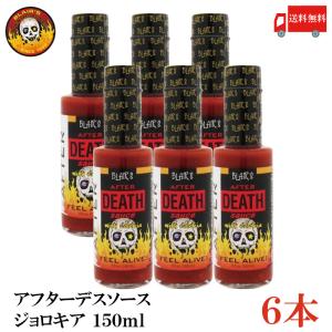 送料無料 ブレアーズ アフター デスソース150ｍｌ×6本 【AFTER DEATH SAUCE】(50,000スコビル)｜quickfactory