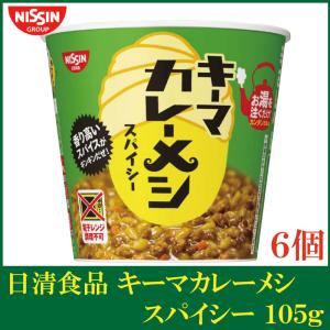 日清食品 日清 キーマカレーメシ スパイシー 105g×6個｜quickfactory