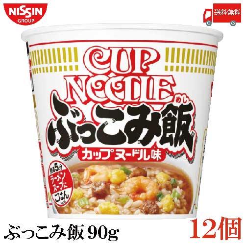 日清食品 カップヌードル ぶっこみ飯 90g×12個 (6個入×2ケース) 送料無料