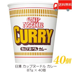 日清食品 日清 カップヌードル カレー 85g ×2ケース (40食入) 送料無料｜quickfactory