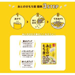 もち麦 はくばく あとのせもち麦 50g ×5...の詳細画像5