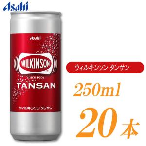 アサヒ飲料 ウィルキンソン タンサン 炭酸水 250ml ×20本｜quickfactory