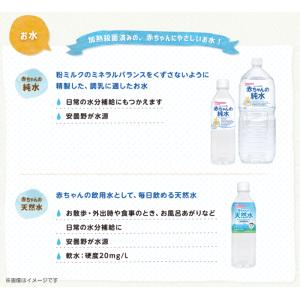 送料無料 和光堂 赤ちゃんの純水 PET 2L...の詳細画像3