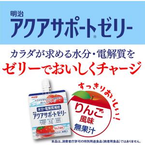 明治 アクアサポートゼリー 【経口補水液】 2...の詳細画像3