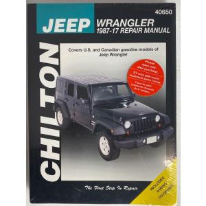 CHILTON　ジープ　ラングラー　1987〜2017　サービスマニュアル（整備書　修理書）