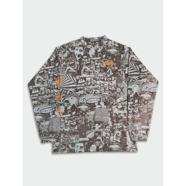 （1日-30日はボーナスストア+4%）OUTLET  VOLCOM ボルコム L/S MOCK NE...