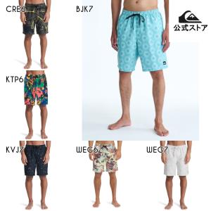 （25日＆27日はボーナスストア+5%）SALE  Quiksilver クイックシルバー メンズ EVERYDAY PRINTED VOLLEY 19 ジャムショーツ ボードショーツ 水着 海パン｜QUIKSILVER ONLINE STORE
