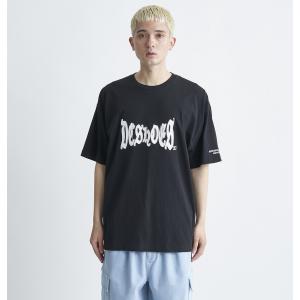 ディーシーシューズ DC SHOES  24 BLACK LETTER SS  Tシャツ Mens T-shirts｜quiksilver-online