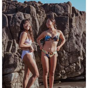 ロキシー ROXY COLOR JAM BANDEAU HIPSTER ビキニセット Womens ビキニ 水着の商品画像