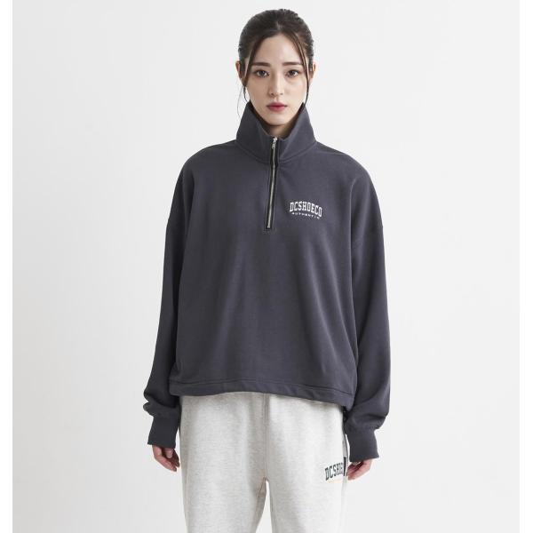 アウトレット価格 セール ディーシーシューズ 23 WS COLLEGE HALF ZIP PO ウ...