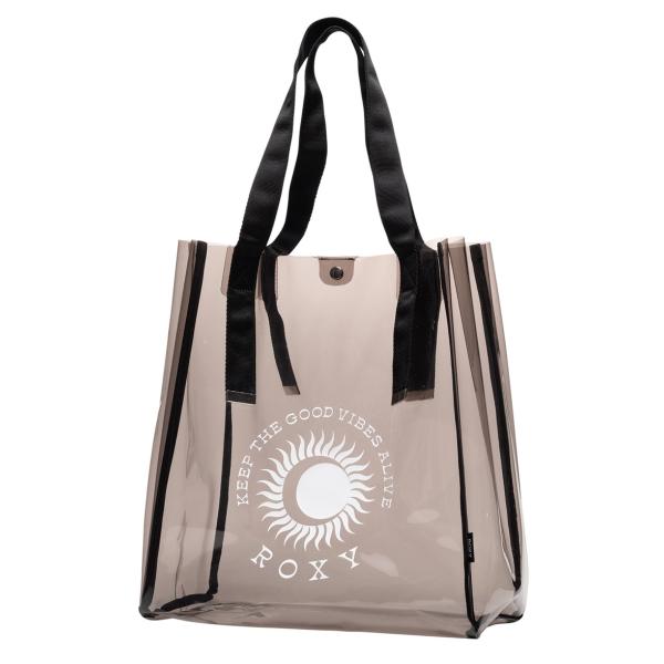 ロキシー ROXY  SOL DE VERANO BOX TOTE   スクエア型 クリアバッグ（1...