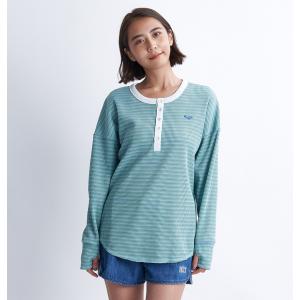 セール SALE ロキシー ROXY  PACIFIC OCEAN  ワッフル素材 長袖 Tシャツ Womens T-shirts｜quiksilver-online