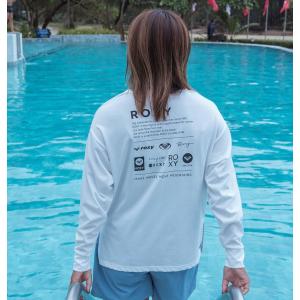 （7日-8日はボーナスストア+10％）アウトレット価格 セール SALEROXY ロキシー  HISTORICAL LOGO L/S ラッシュガード
