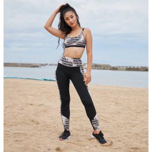 アウトレット価格 セール SALE セール SALE ロキシー ROXY  フィットネス  水陸両用 速乾 UVカット ハイウエスト レギンス ALL