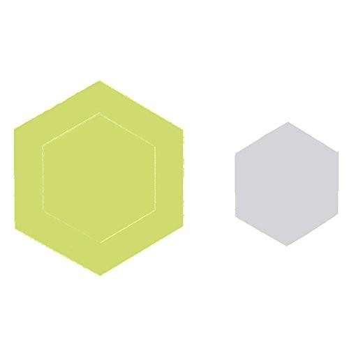 【金亀】ペーパーテンプレート/六角形/ヘクサゴン/hexagon【COTTON BOLL】