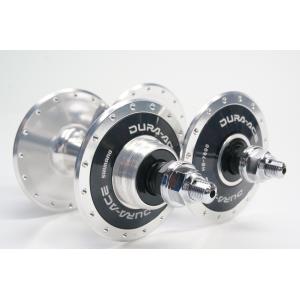 在庫有 最短当日発送可能 SHIMANO DURA ACE TRUCK シマノ デュラエース トラックハブ HB-7600 前後 32穴 F100mm/R120mm Rダブルコグ 新品 否NJS 否競輪｜quivitasports