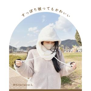 ネックウォーマー レディース メンズ フードウ...の詳細画像4